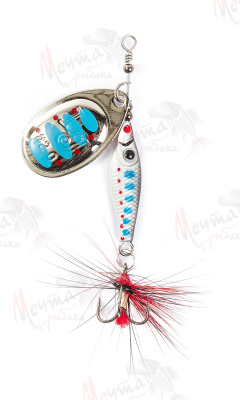 ТЕЙЛ-СПИННЕР "UF STUDIO" BULLET 15g #BLACK SALAMANDER